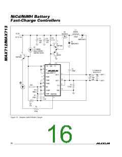 浏览型号MAX713CSE的Datasheet PDF文件第16页