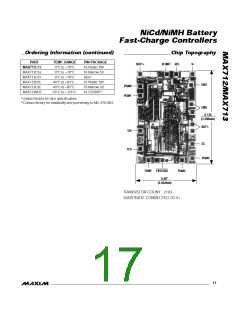 浏览型号MAX713CSE的Datasheet PDF文件第17页