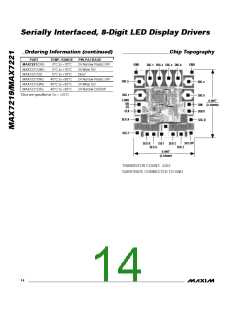 浏览型号MAX7221的Datasheet PDF文件第14页