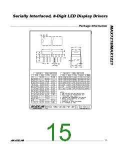 浏览型号MAX7221的Datasheet PDF文件第15页