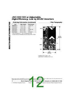 浏览型号MAX765ESA的Datasheet PDF文件第12页