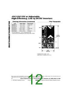 浏览型号MAX765CSA-T的Datasheet PDF文件第12页