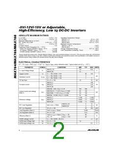 浏览型号MAX765ESA的Datasheet PDF文件第2页