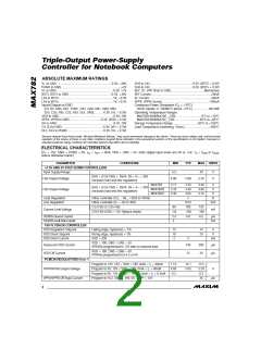 浏览型号MAX782CBX的Datasheet PDF文件第2页