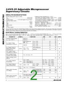 浏览型号MAX793的Datasheet PDF文件第2页