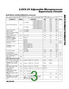 浏览型号MAX793的Datasheet PDF文件第3页