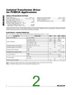 浏览型号MAX845ESA的Datasheet PDF文件第2页