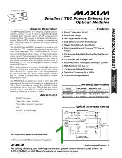 浏览型号MAX8521的Datasheet PDF文件第1页