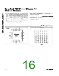 浏览型号MAX8521的Datasheet PDF文件第16页