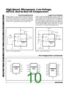 浏览型号MAX987-MAX996的Datasheet PDF文件第10页