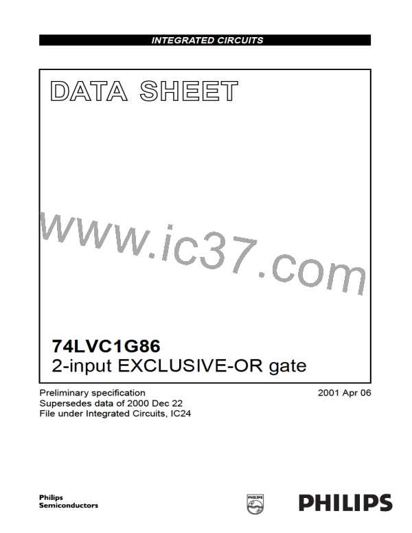 74LVC1G86图片预览