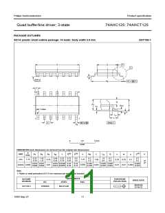 浏览型号74AHCT125的Datasheet PDF文件第11页