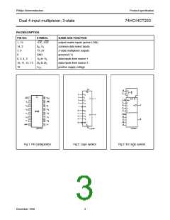 浏览型号74HCT253的Datasheet PDF文件第3页
