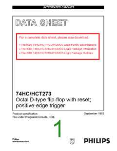 浏览型号74HCT273N的Datasheet PDF文件第1页