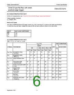 浏览型号74HCT273N的Datasheet PDF文件第6页