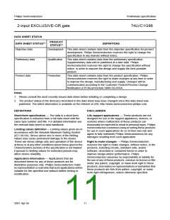 浏览型号74LVC1G86的Datasheet PDF文件第11页