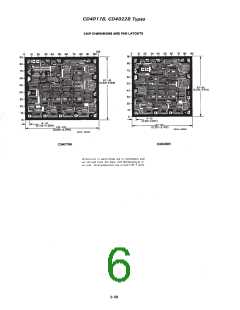 浏览型号CD4017BE的Datasheet PDF文件第6页