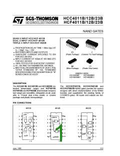 浏览型号HCF4013的Datasheet PDF文件第1页