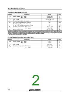 浏览型号HCF4013的Datasheet PDF文件第2页
