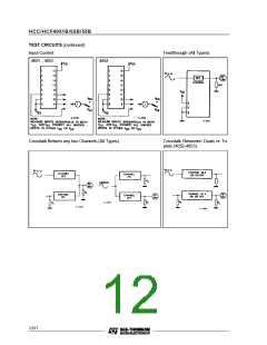 浏览型号HCF4052的Datasheet PDF文件第12页