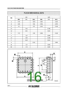 浏览型号HCF4052的Datasheet PDF文件第16页