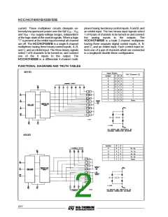 浏览型号HCF4052的Datasheet PDF文件第2页