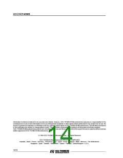 浏览型号HCF4098的Datasheet PDF文件第14页
