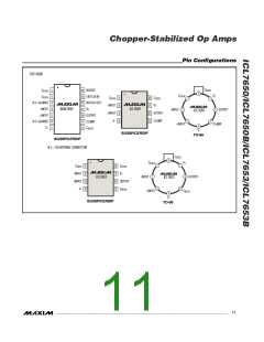 浏览型号ICL7650的Datasheet PDF文件第11页