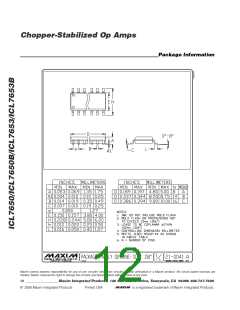 浏览型号ICL7650的Datasheet PDF文件第12页