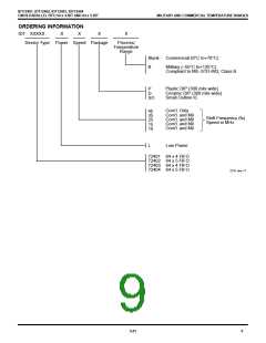 浏览型号IDT72402L25SOB的Datasheet PDF文件第9页