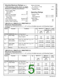 浏览型号LM2575M-5.0的Datasheet PDF文件第5页