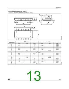 浏览型号LM2902D的Datasheet PDF文件第13页