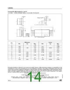 浏览型号LM2902D的Datasheet PDF文件第14页