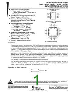 浏览型号LM2904D的Datasheet PDF文件第1页