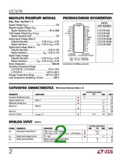 浏览型号LTC1278-4IN的Datasheet PDF文件第2页