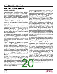 浏览型号LTC1629I-PG的Datasheet PDF文件第20页