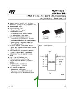 浏览型号M295V400BT90M3T的Datasheet PDF文件第1页