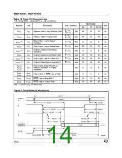 浏览型号M295V400BT90M3T的Datasheet PDF文件第14页
