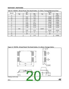 浏览型号M295V400BT90M3T的Datasheet PDF文件第20页