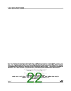 浏览型号M295V400BT90M3T的Datasheet PDF文件第22页