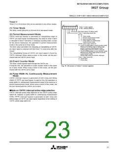 浏览型号M38270EFMXXXFS的Datasheet PDF文件第23页