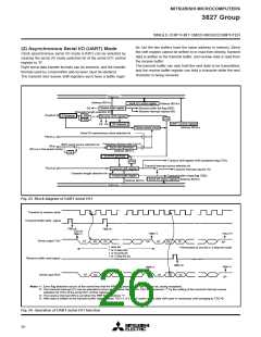 浏览型号M38270EFMXXXFS的Datasheet PDF文件第26页