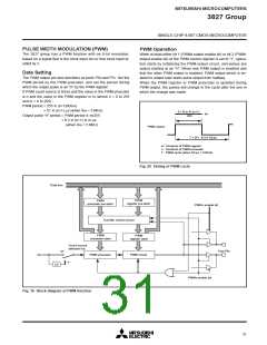 浏览型号M38270EFMXXXFS的Datasheet PDF文件第31页