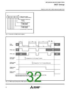 浏览型号M38270EFMXXXFS的Datasheet PDF文件第32页