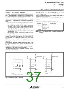 浏览型号M38270EFMXXXFS的Datasheet PDF文件第37页