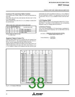 浏览型号M38270EFMXXXFS的Datasheet PDF文件第38页