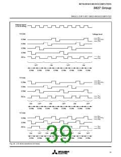 浏览型号M38270EFMXXXFS的Datasheet PDF文件第39页