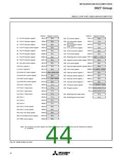 浏览型号M38270EFMXXXFS的Datasheet PDF文件第44页