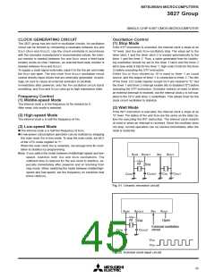 浏览型号M38270EFMXXXFS的Datasheet PDF文件第45页