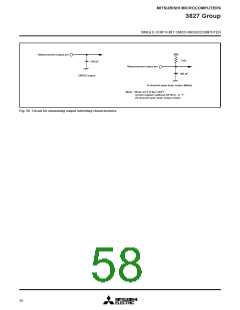 浏览型号M38270EFMXXXFS的Datasheet PDF文件第58页